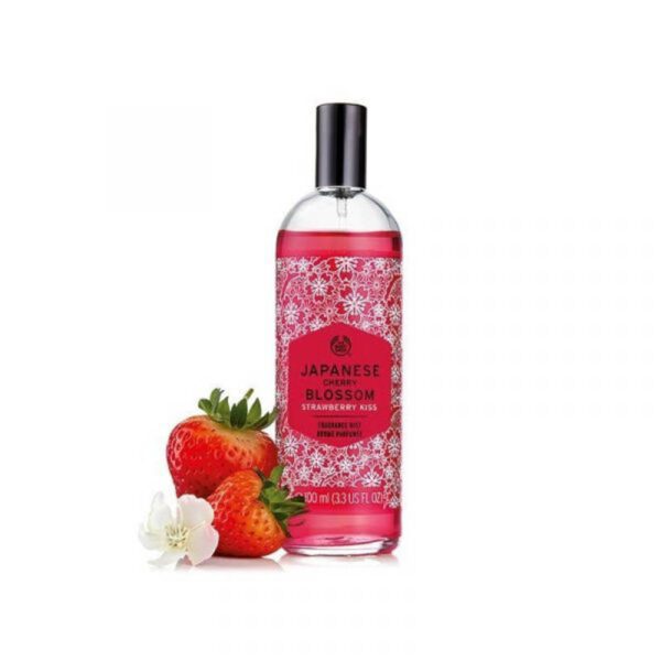 The Body Shop JAPANESE CHERRY BLOSSOM STRAWBERRY KISS FRAGRANCE MIST 100M