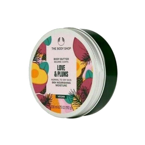 The Body Shop love and plums body butter 200ml limited edition plum