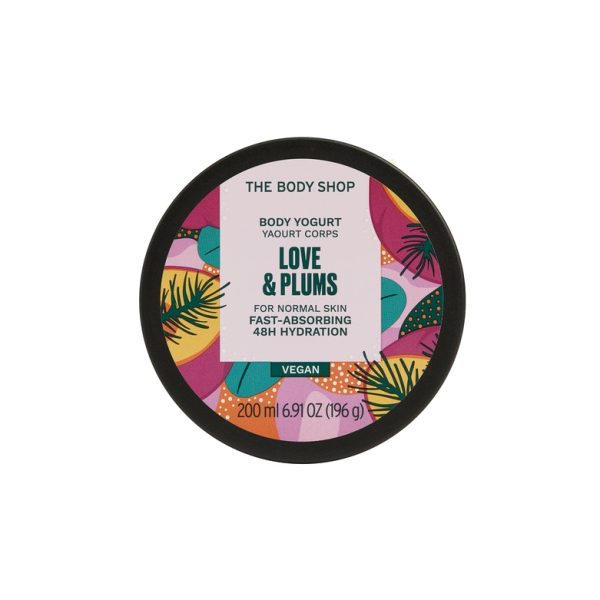 The Body Shop love and plums body butter 200ml limited edition plum