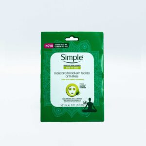 simple kind to skin de stress sheet mask -21 ml